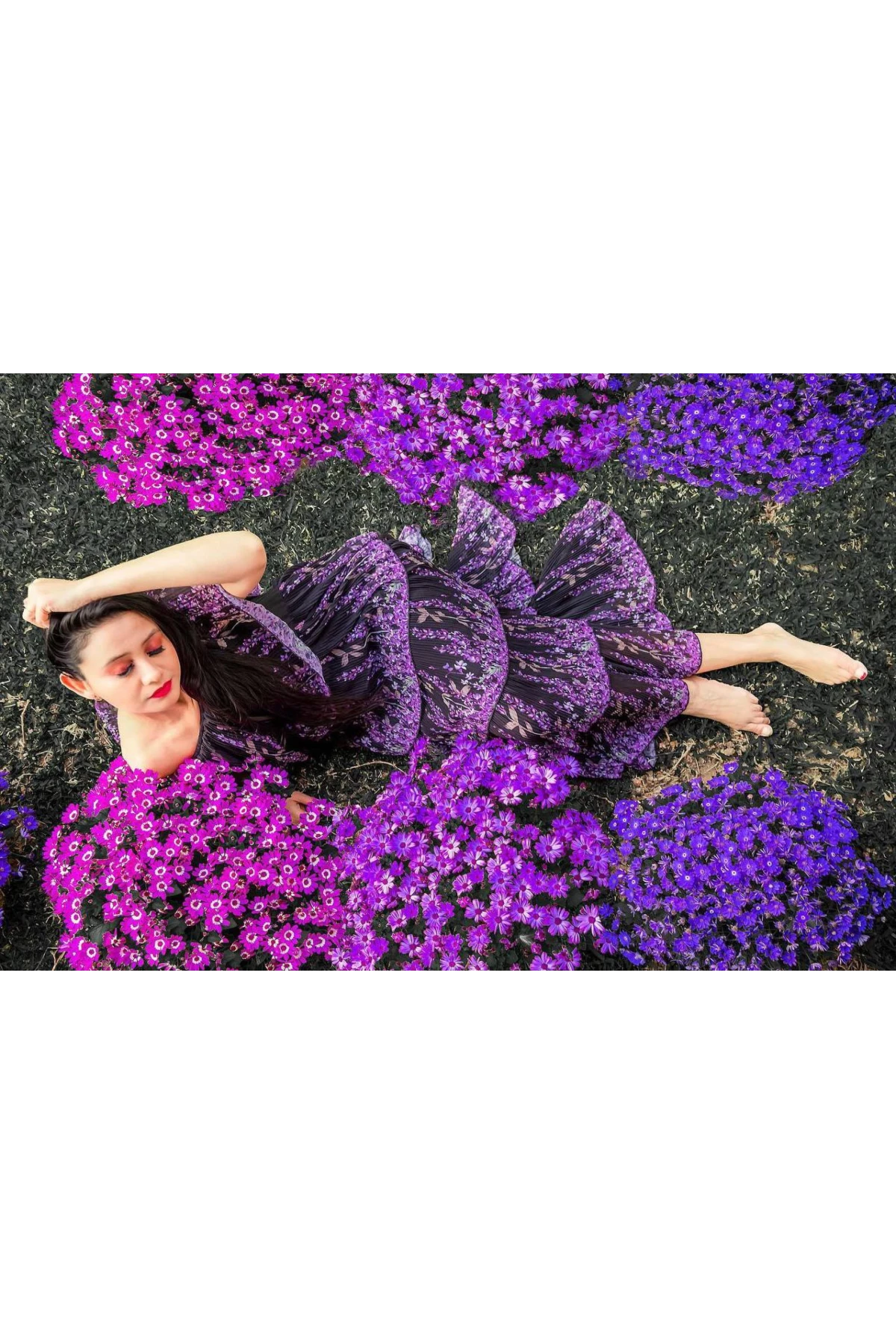 İthal Multi Şifon Kumaş Piliseli Elbise