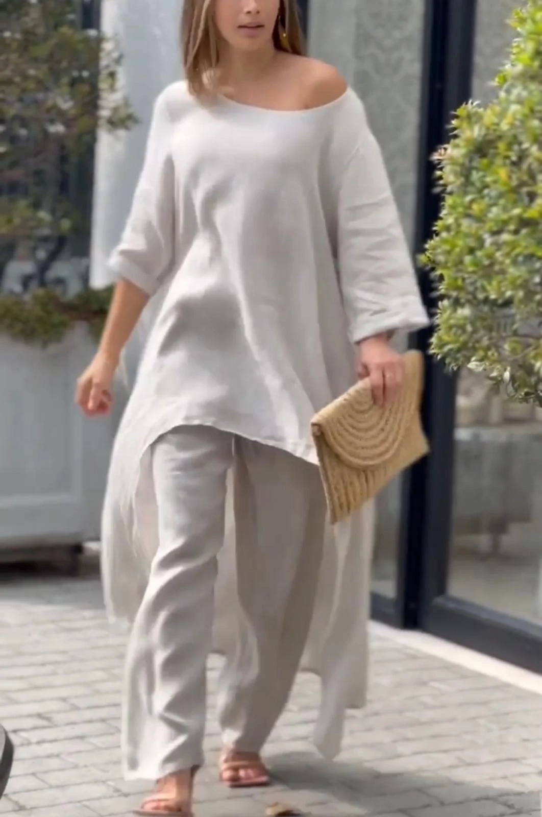 Keten Kumaş İkili Takım