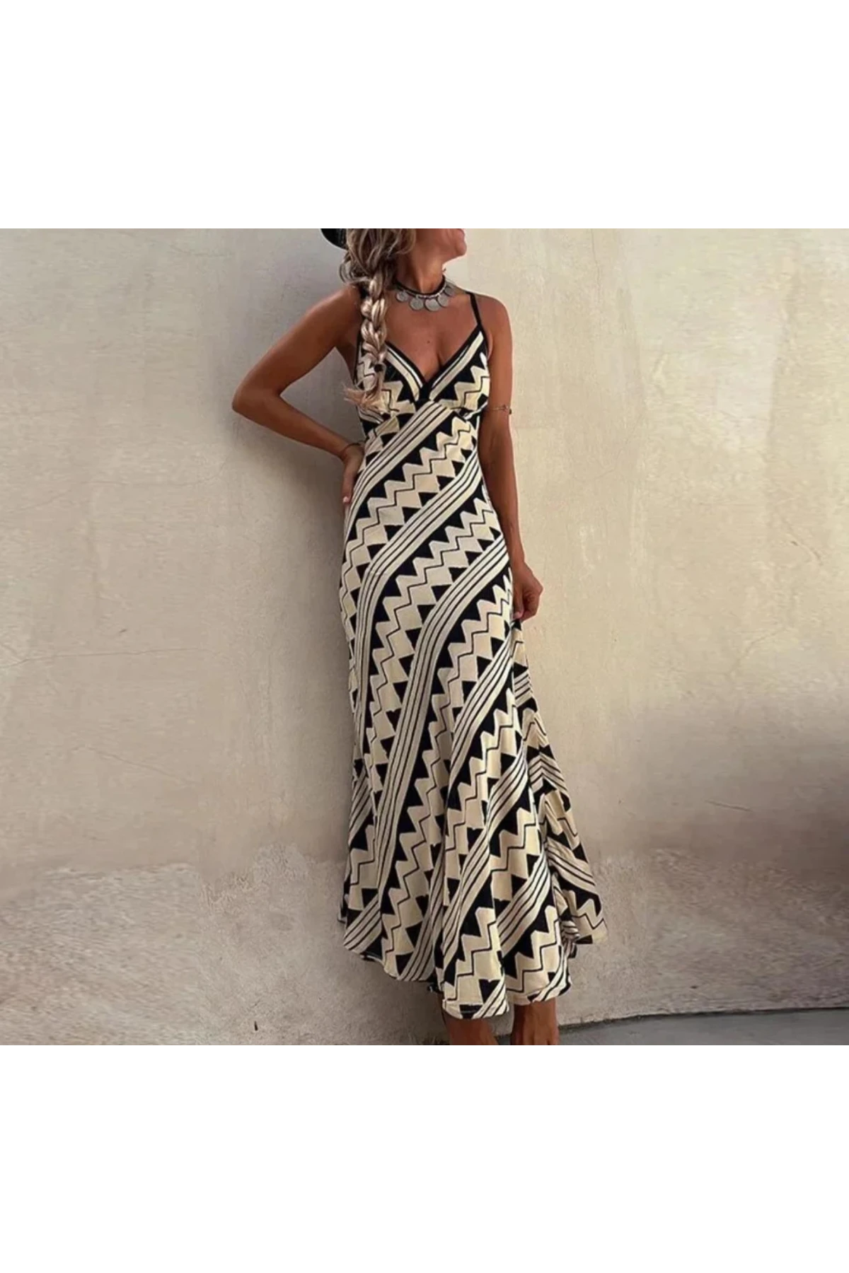 Micro Kumaş Dijital Baskı Elbise