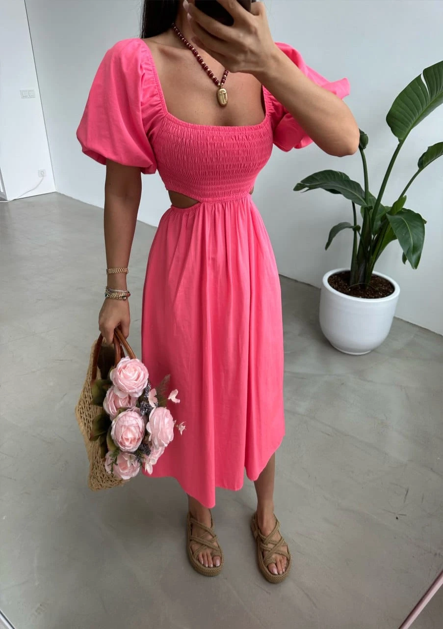 Z@R@ Model Beli Açık Gipeli Elbise