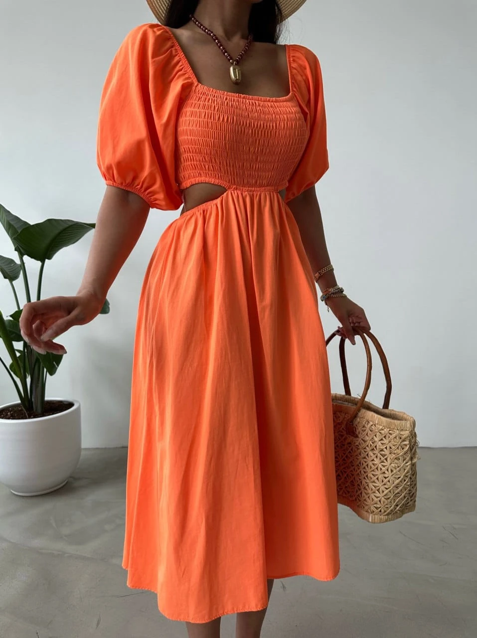 Z@R@ Model Beli Açık Gipeli Elbise