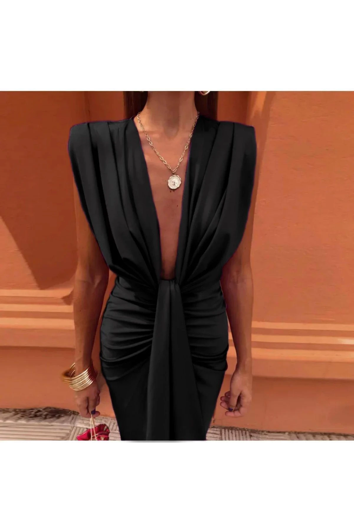 Dalgıç Kumaş Elbise