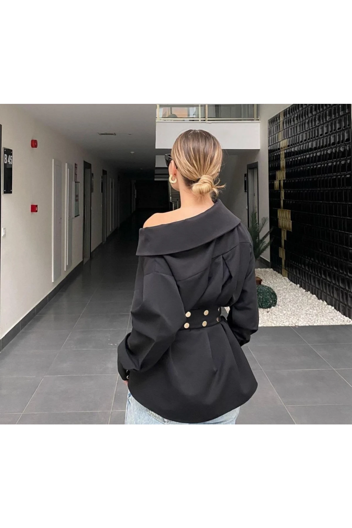 Droplu  Atlas Kumaş Gömlek