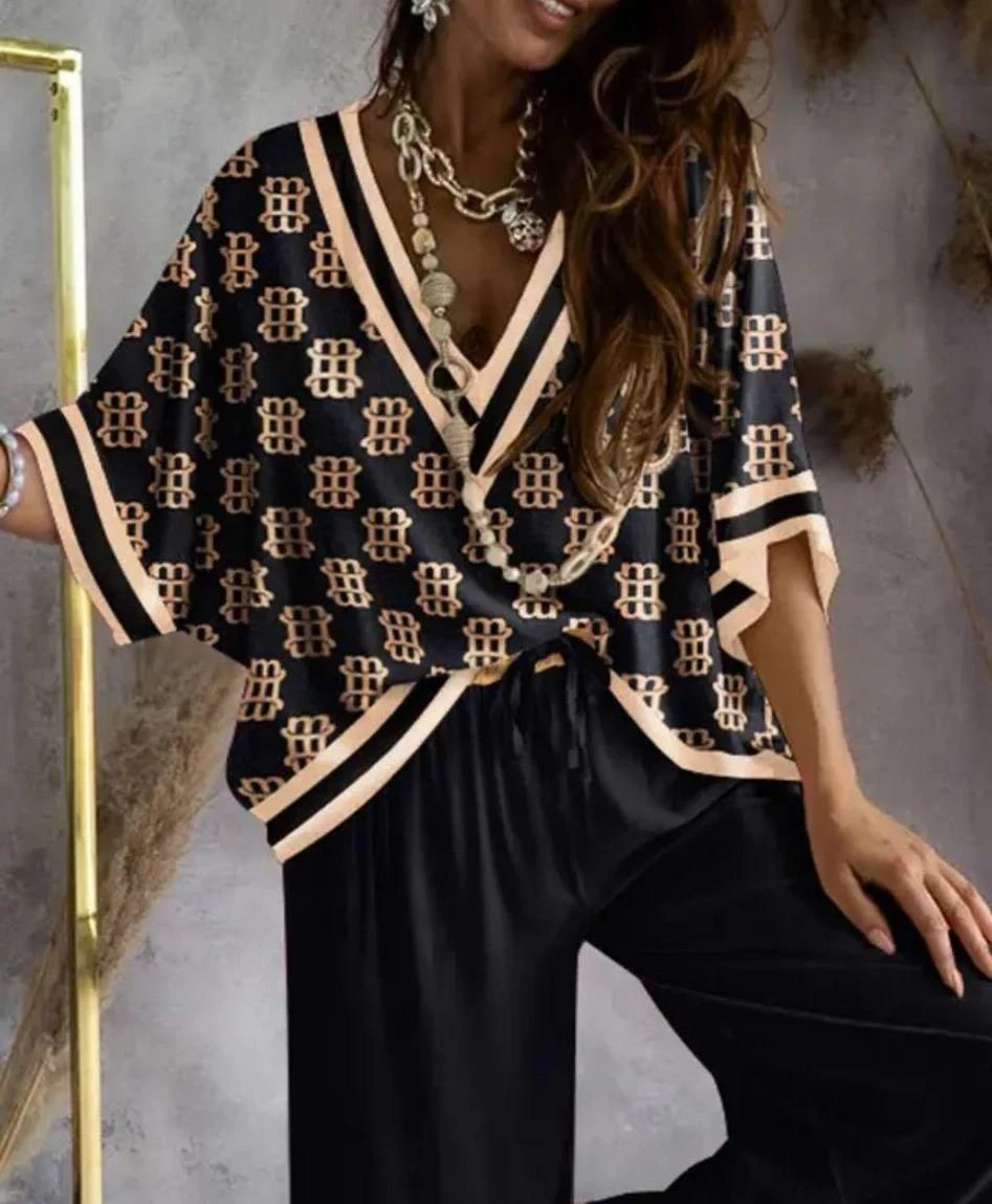 Mikro kumaş desenli takım