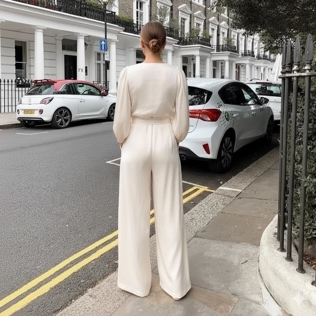 Beyaz Massimo Takım Modal Kumaş