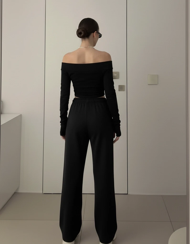 Buzi Kumaş Takım Siyah