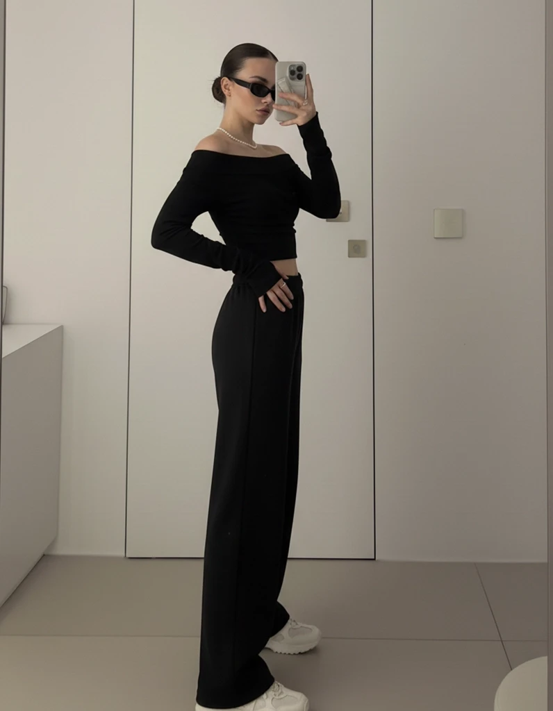 Buzi Kumaş Takım Siyah