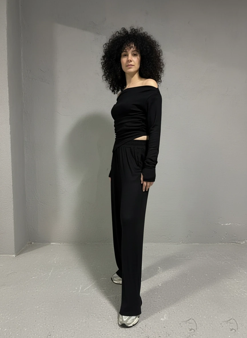 Buzi Kumaş Takım Siyah