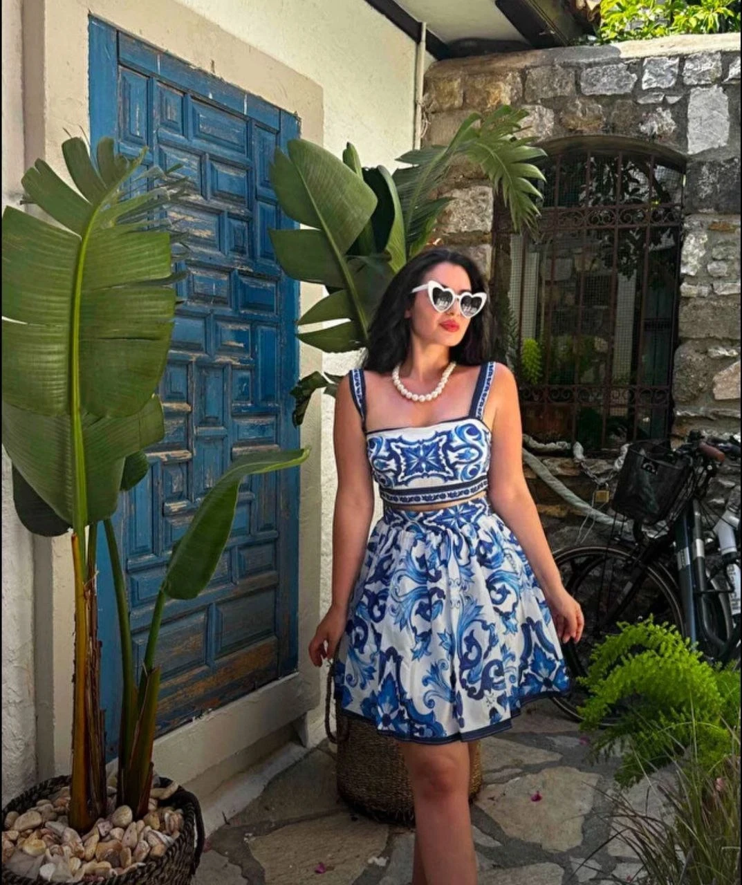 Desenli Alt Üst Takım