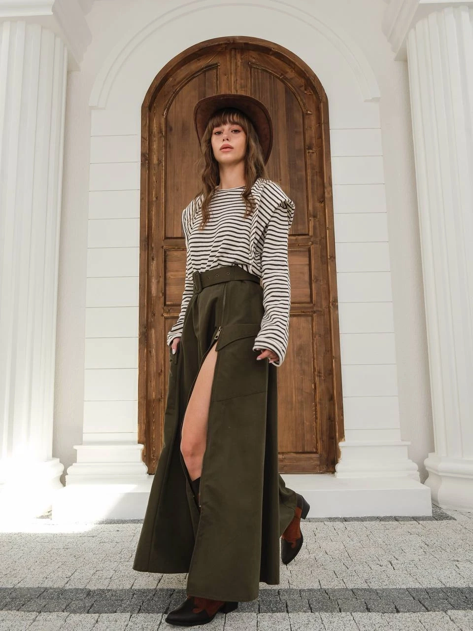 Fermuar Detay Tasarım Etek