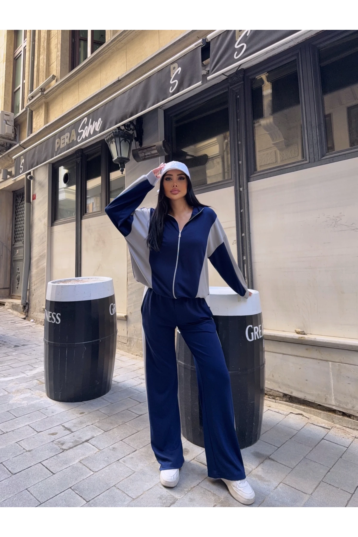 Modal Kumaş Bloklu Mevsimlik Alt Üst Takım