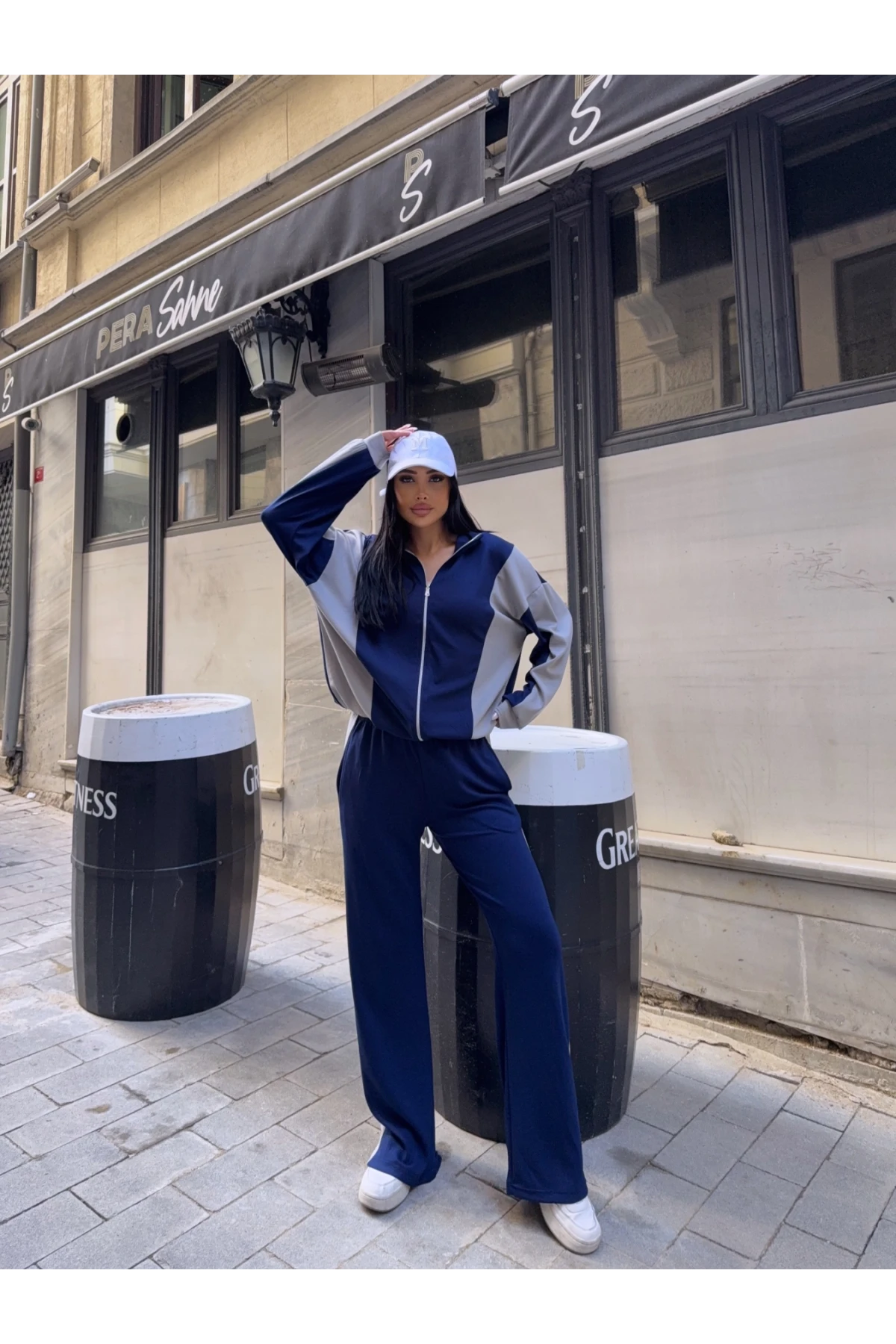 Modal Kumaş Bloklu Mevsimlik Alt Üst Takım