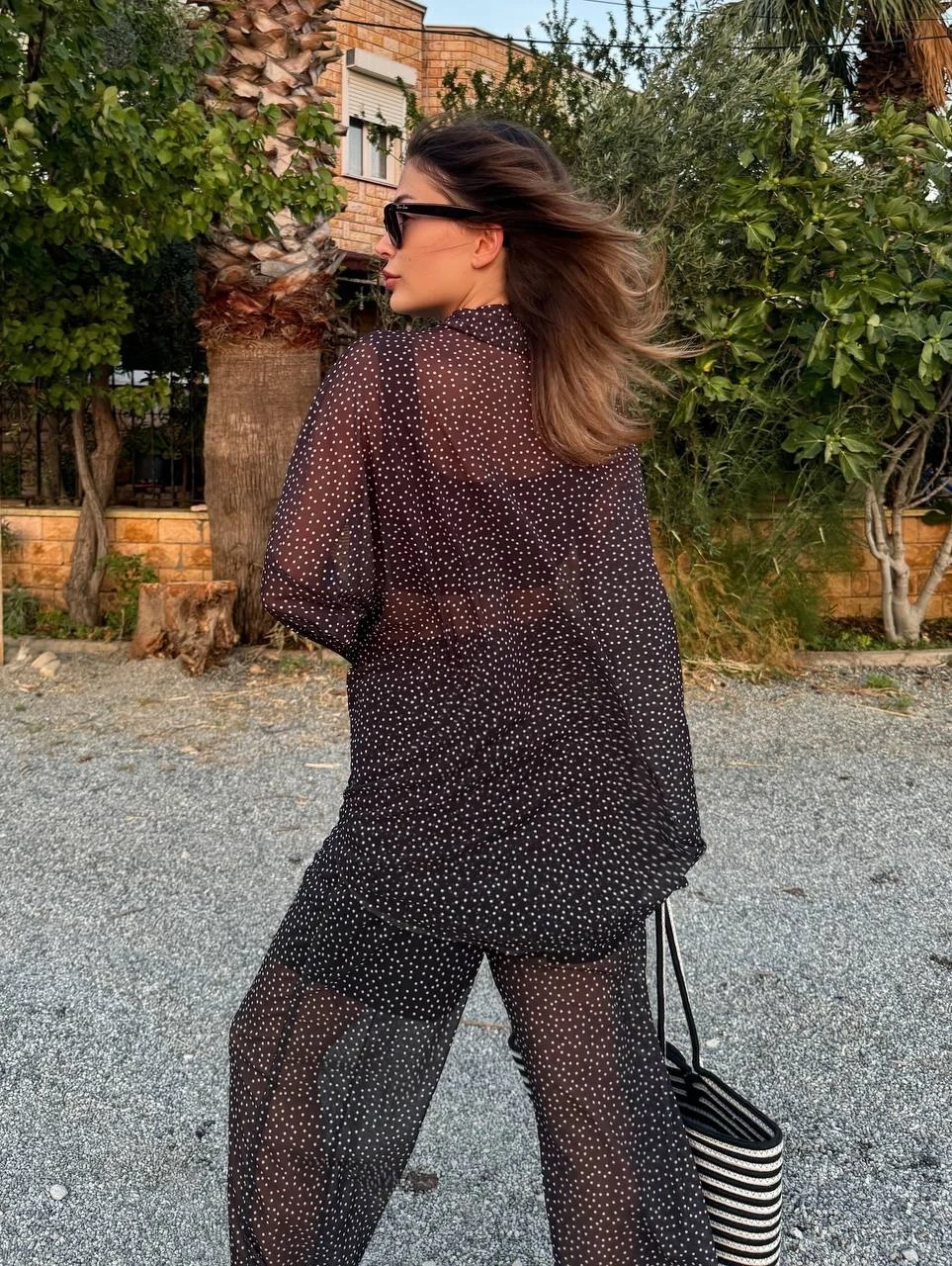 Şifon Alt Üst İkili Takım