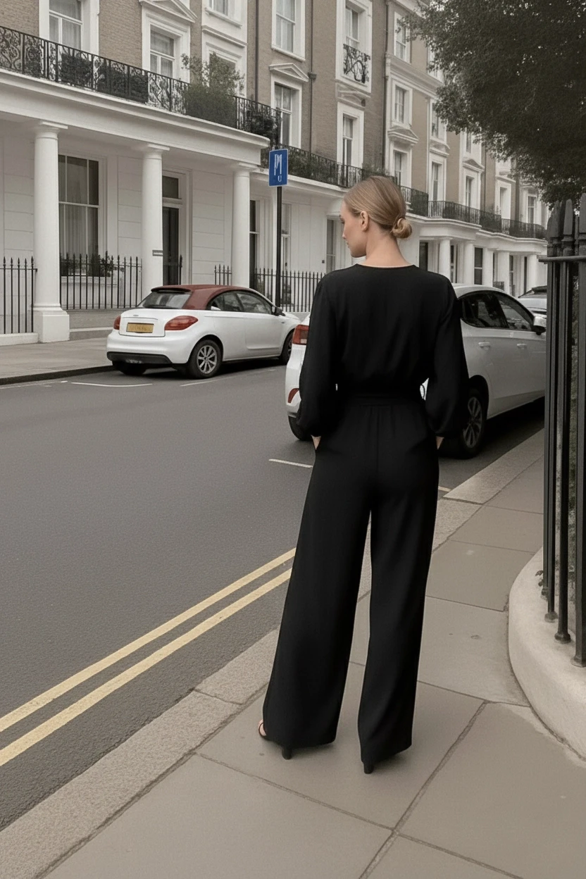 Siyah Massimo Takım Modal Kumaş