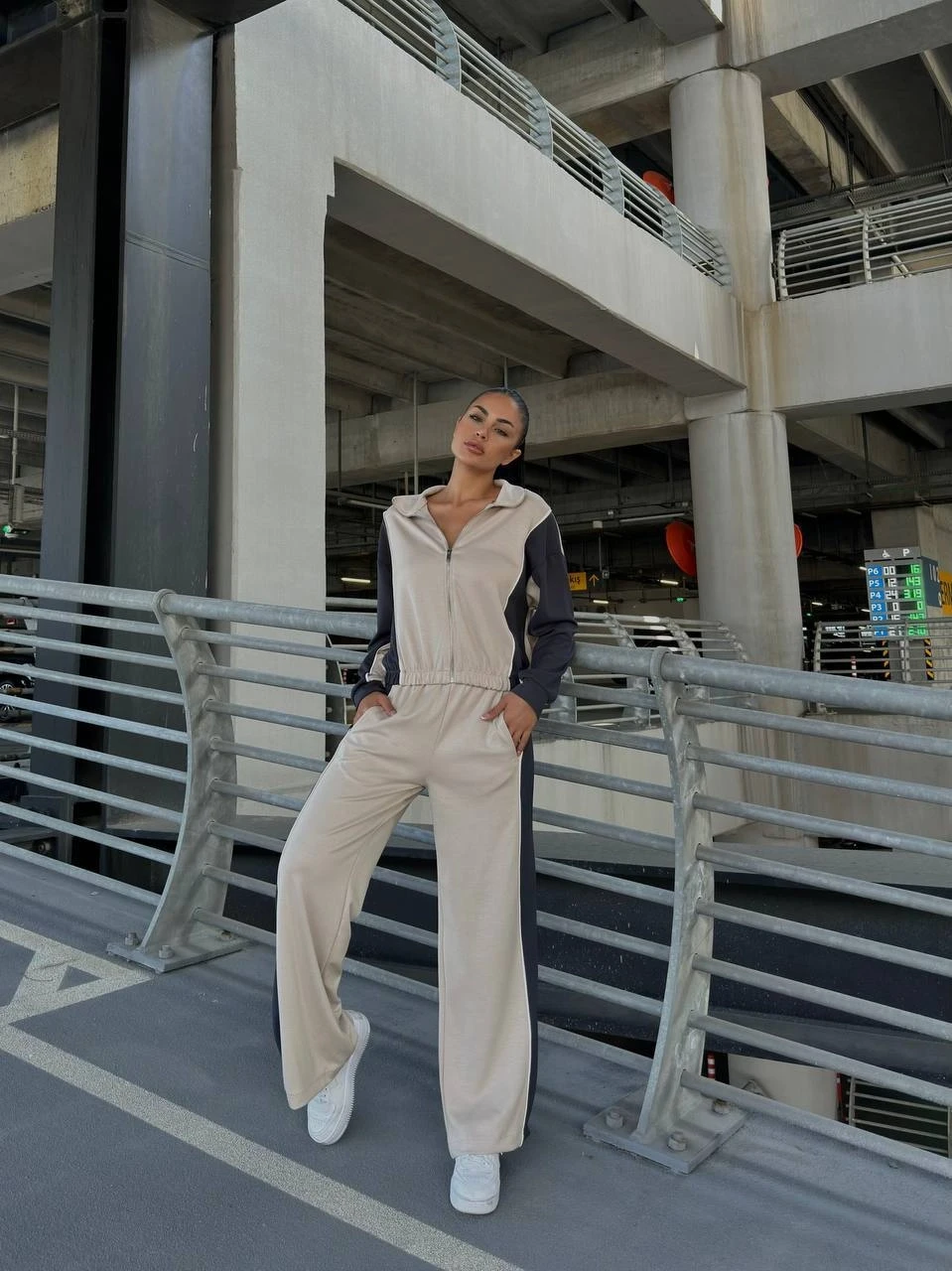 Üst Fermuarlı Modal Takım