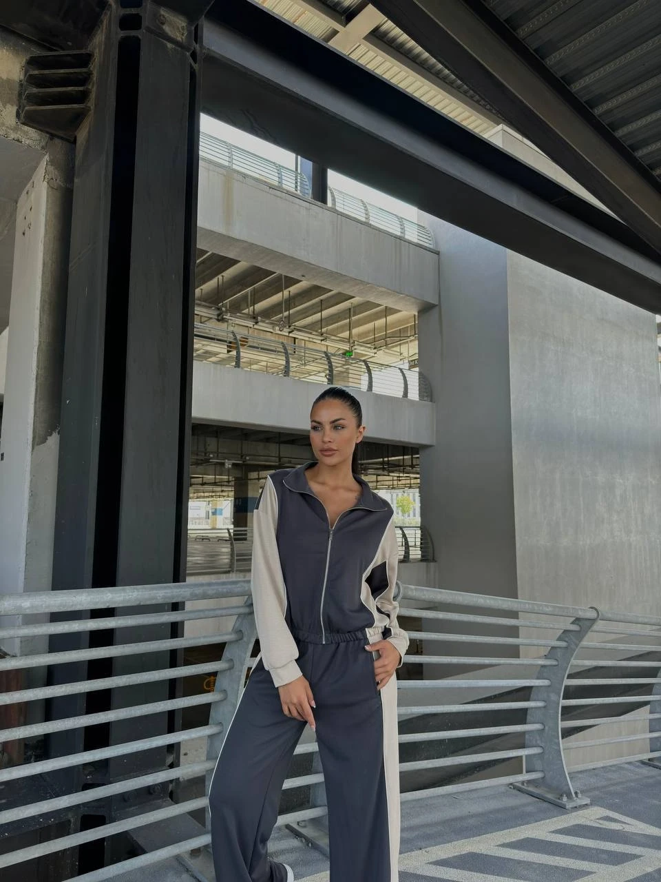 Üst Fermuarlı Modal Takım