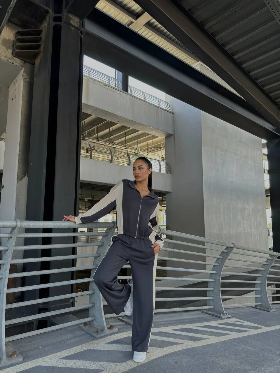 Üst Fermuarlı Modal Takım