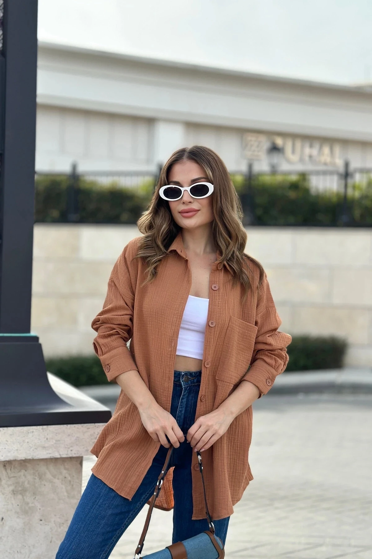 Uzun Kollu Regular Kesim Gömlek