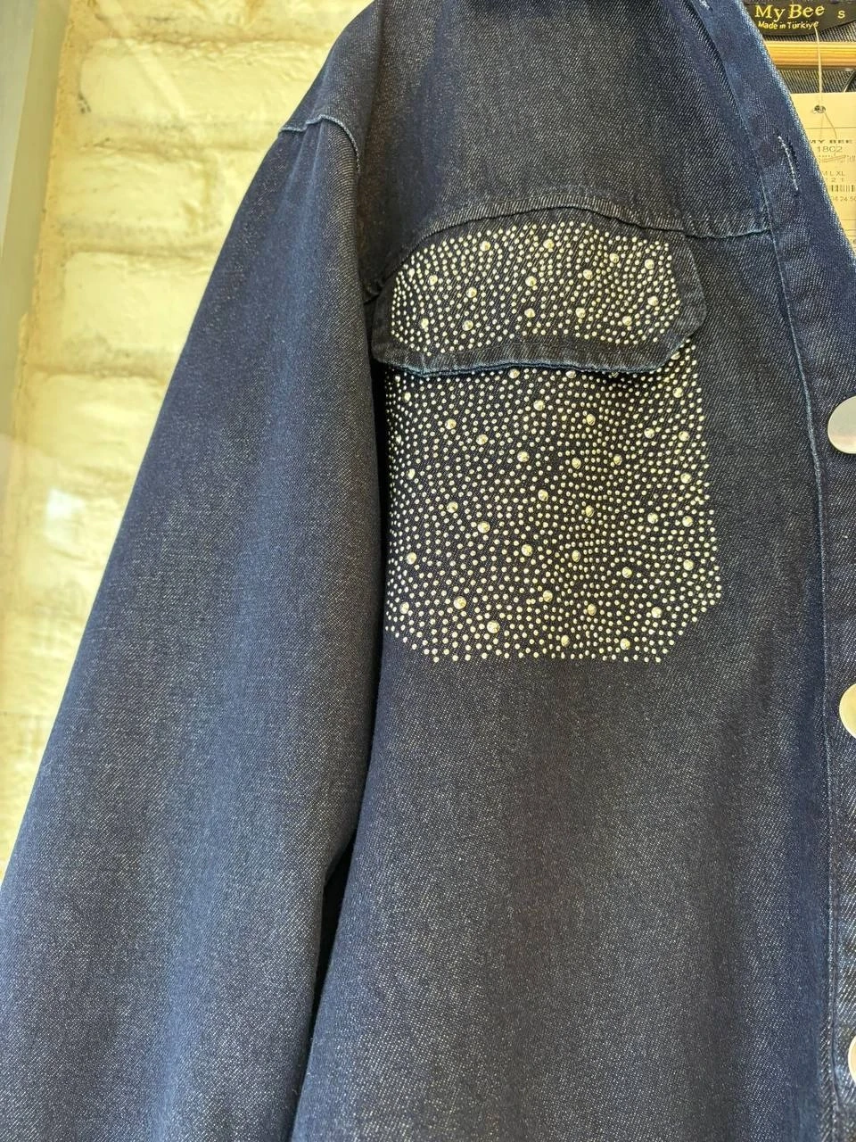 Cep Taş Detay Kot Alt Üst Takım