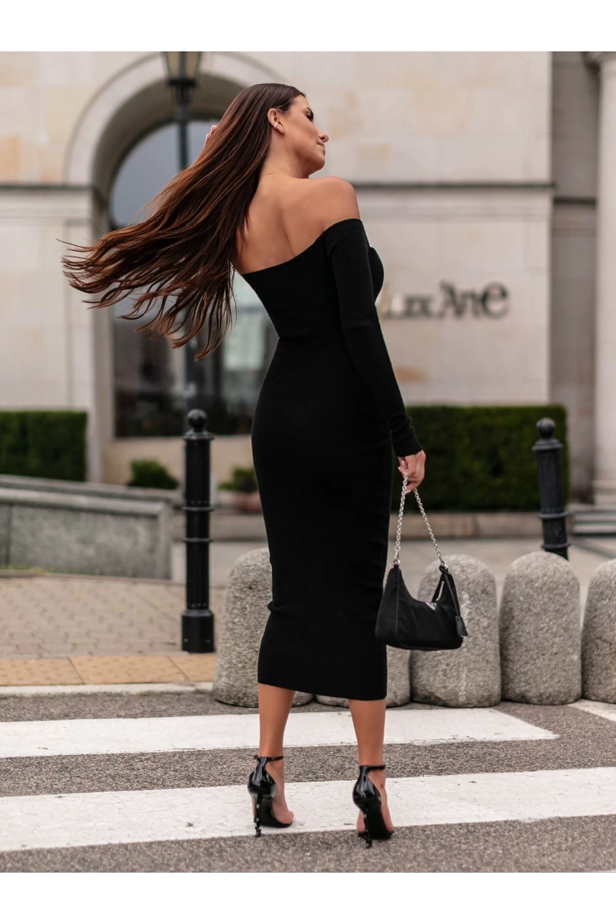 Kaşkorse Göğüs Detay Elbise