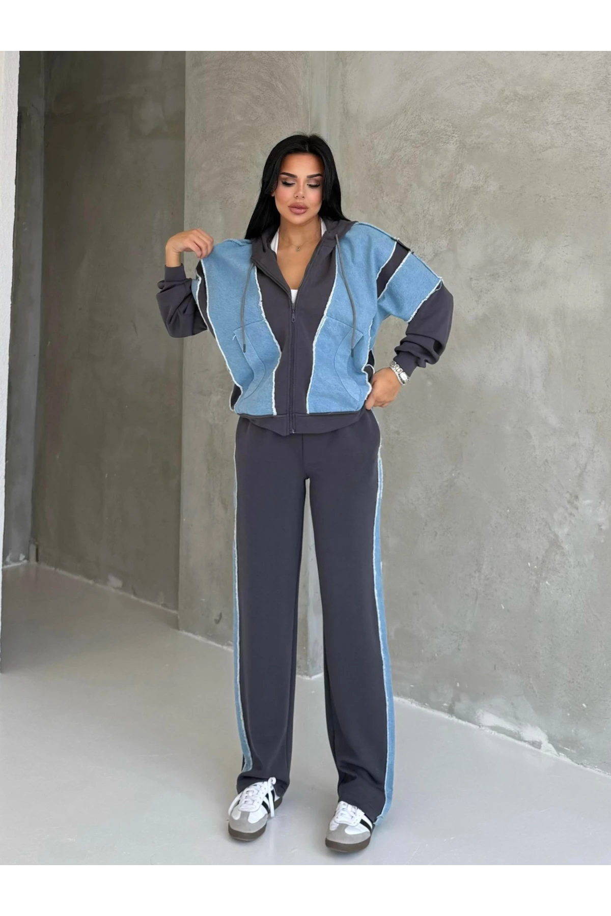 Kot Garnili Spor Eşofman Takım