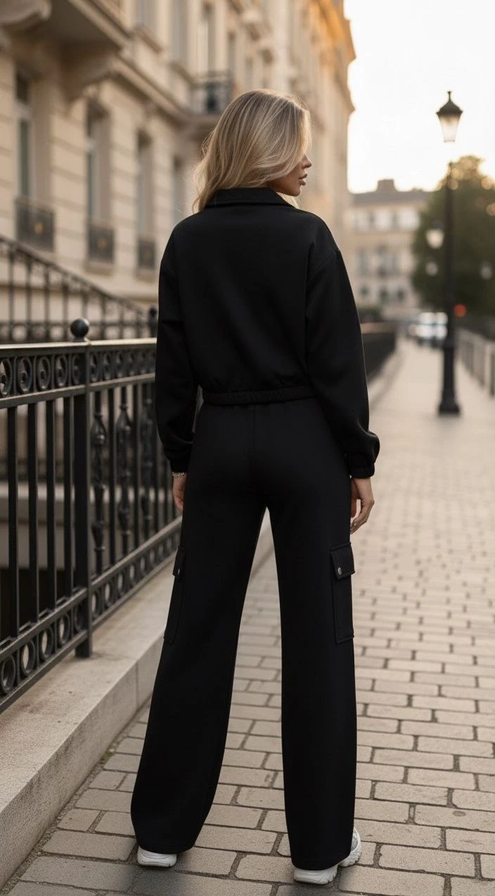 Modal Kumaş Kargo Cepli Takım