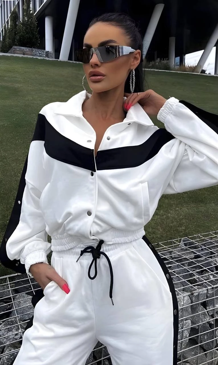 Osyh Kumaş Çıtçıtlı Eşofman Takım