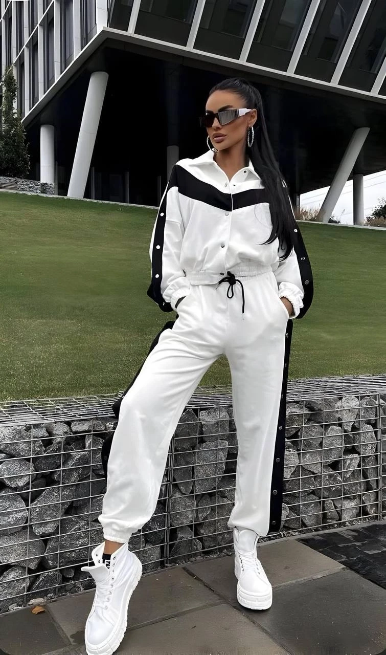 Osyh Kumaş Çıtçıtlı Eşofman Takım