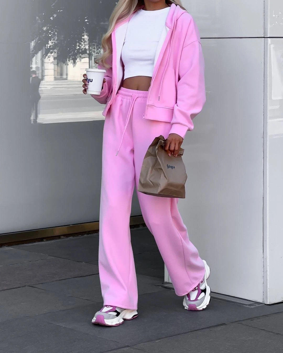 Üç İplik Pamuklu Eşofman Takımı