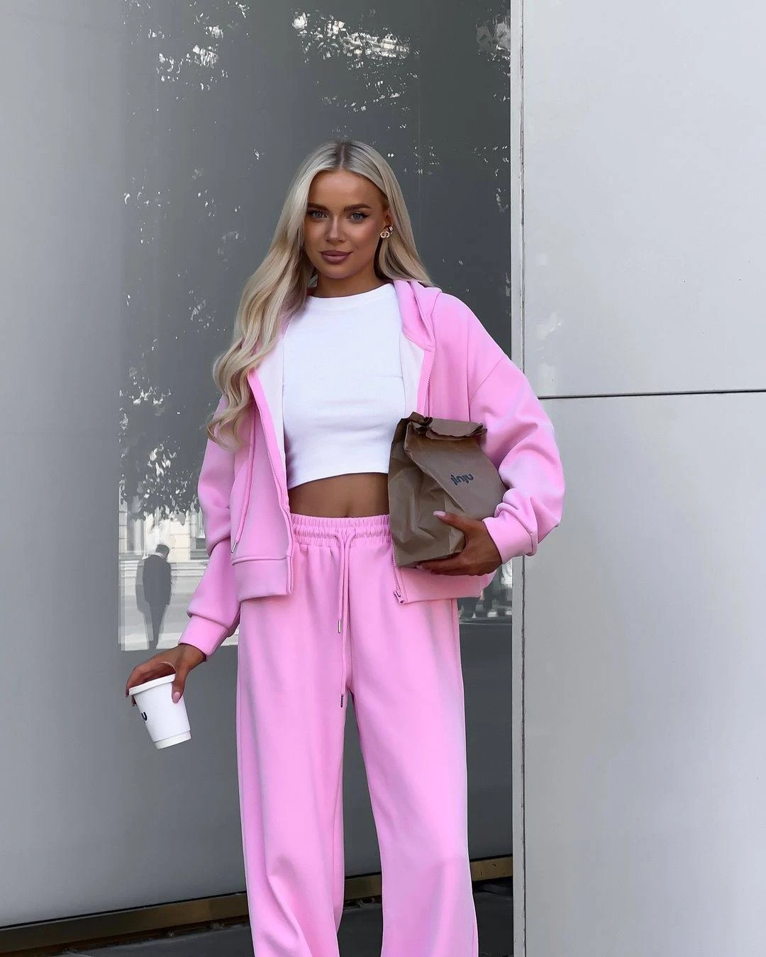 Üç İplik Pamuklu Eşofman Takımı