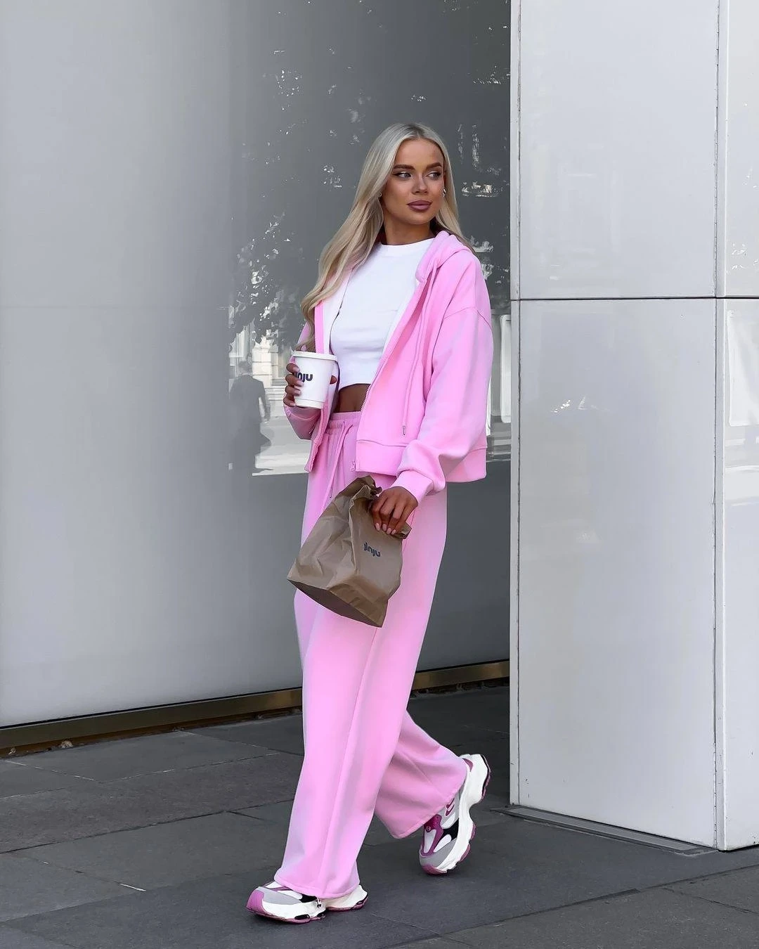 Üç İplik Pamuklu Eşofman Takımı