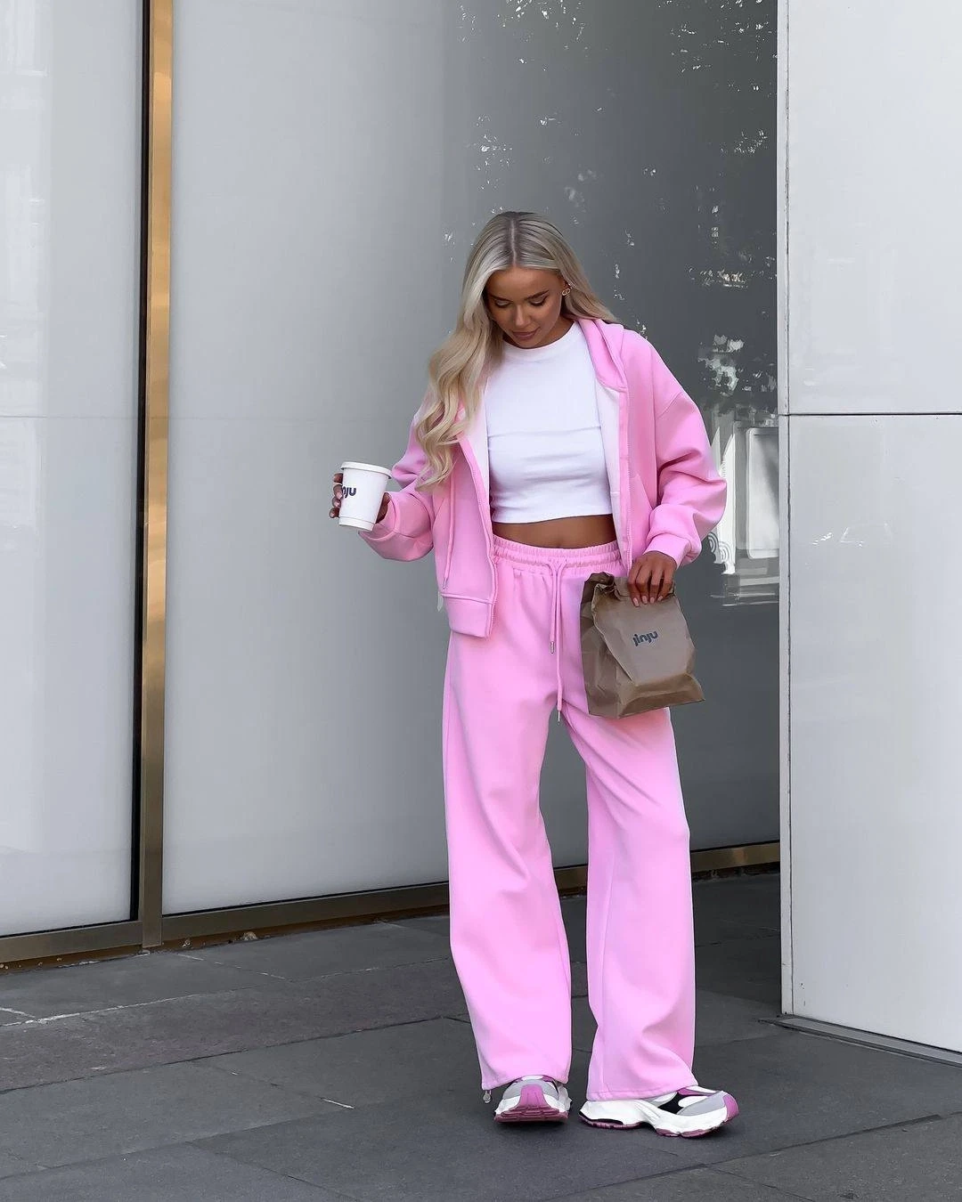 Üç İplik Pamuklu Eşofman Takımı