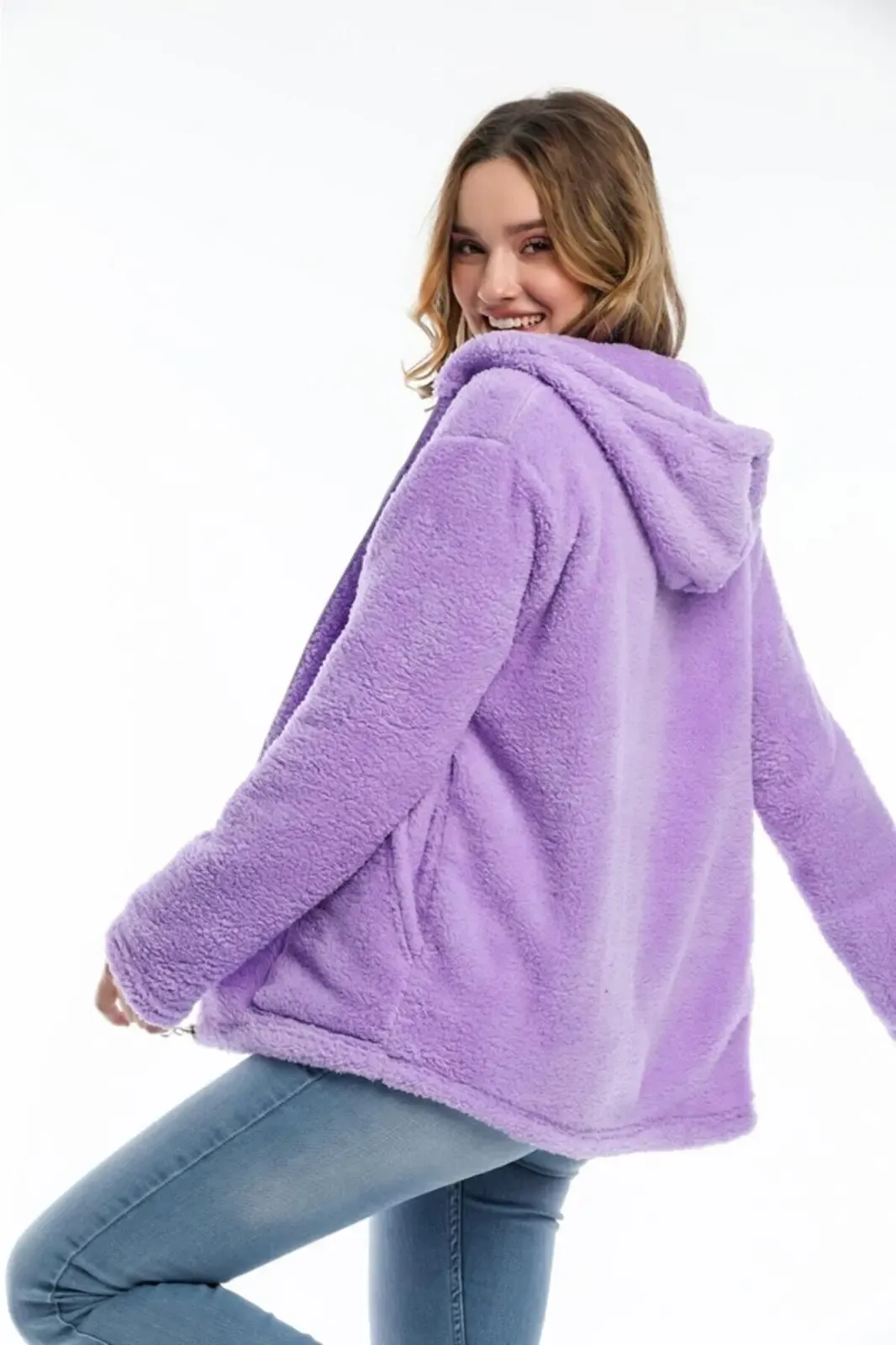 Fermuarlı Polar Sweat-plrsw-123-ll