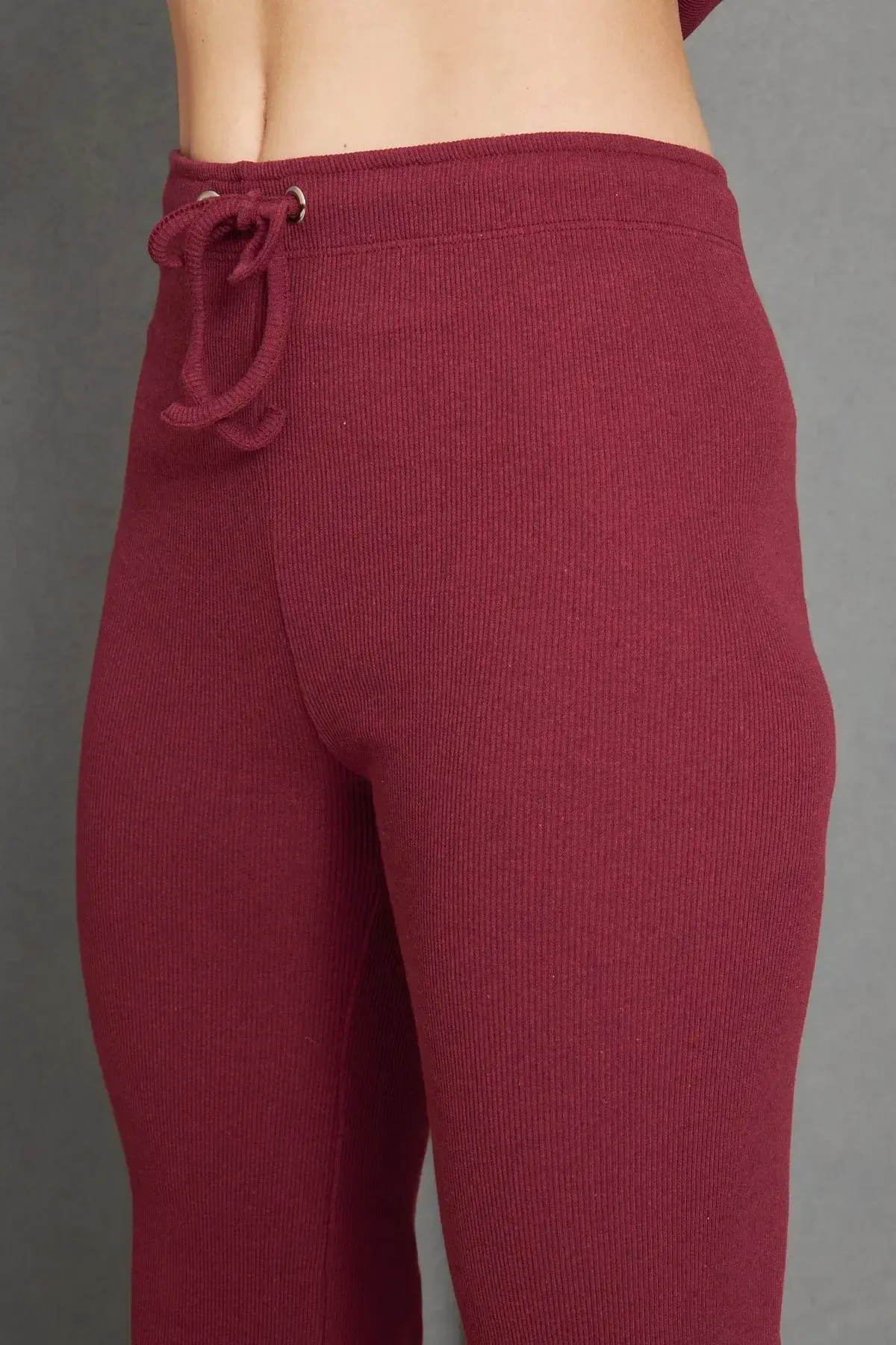 Kaşkorse Pantolon Bomber Ceket Alt Üst Takım Bordo