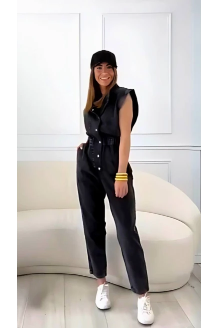 Gabardin Kumaş Tulum
