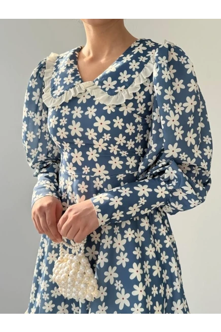 Bebe Yaka Elbise