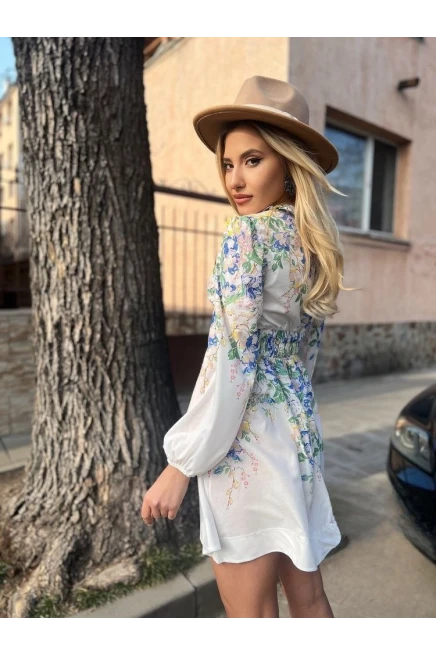 İthal Keten Vual Kumaş Elbise