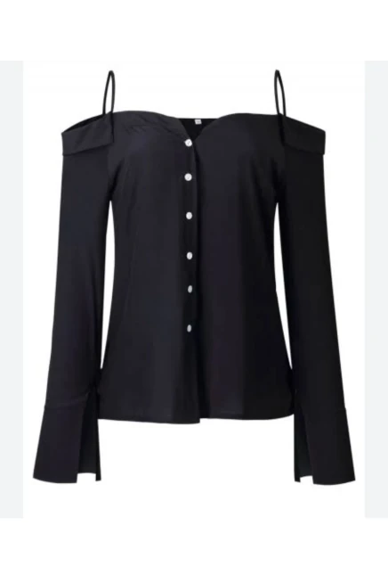 Carmen Omuz Detay Bluz