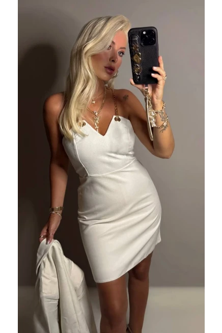 Ceketli Tasarım Elbise Takım