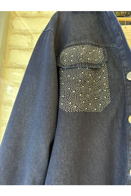 Cep Taş Detay Kot Alt Üst Takım