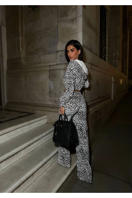 Kadife Taş Dizayn Eşofman Takım