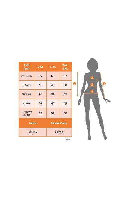 Uzun Yırtmaç Tül Detaylı Derin V Yakalı Sandy Bluz