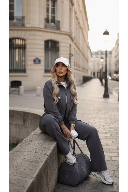 Modal Kumaş Kargo Cepli Takım