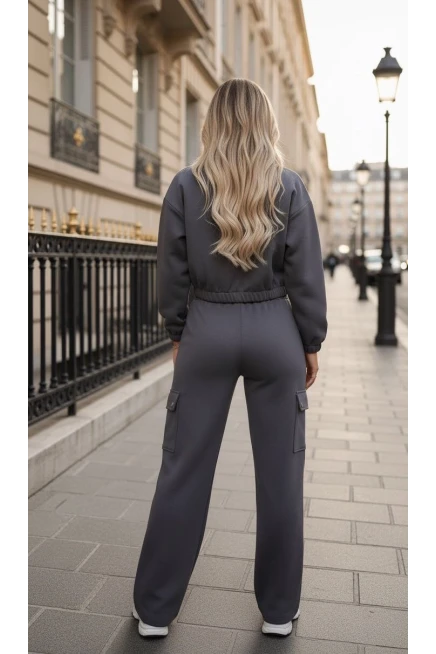 Modal Kumaş Kargo Cepli Takım