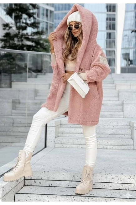 Welsoft Kumaş Kapşonlu Salaş Mont