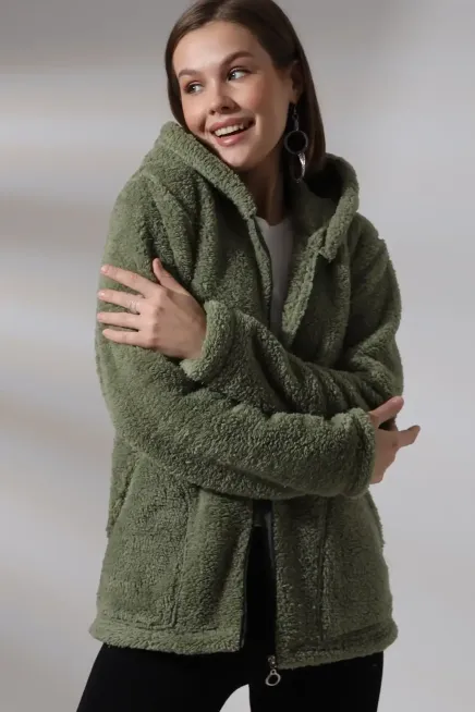 Fermuarlı Polar Sweat-plrsw-123-yysl - 2