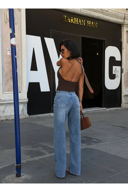 Tik Likra Wide Leg Jeans - 2
