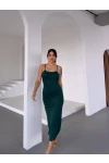 Ayarlanabilir Askılı Elbise Yeşil
