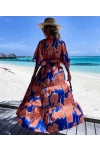 Kimono Gömlek Elbise İthal Krep Kumas